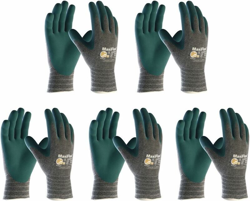 Arbeitshandschuhe Maxi Comfort Montagehandschuhe Gr. 8 / 5 Paar - Vasalat