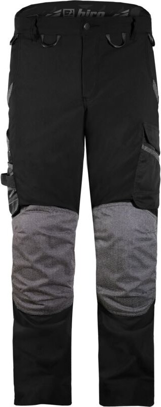 Hiro Arbeitshose - Knie gefüttert - 12106-50-Schwarz - Bosseur