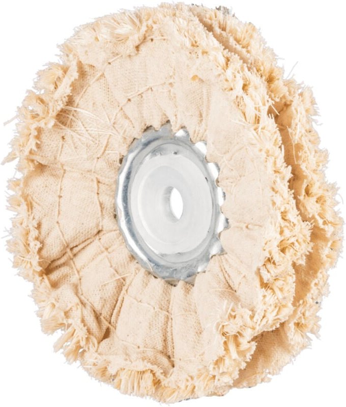Thumbnail - PFERD Tuchring TR Sisal Ø 100x10mm Bohrung-Ø 10mm für grobe Vorpolitur mit Polierpaste 5 Stk