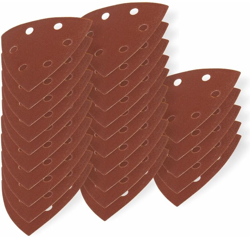 Dema - Schleifscheiben für Deltaschleifer K180 25tlg. Schleifband Schleifblatt