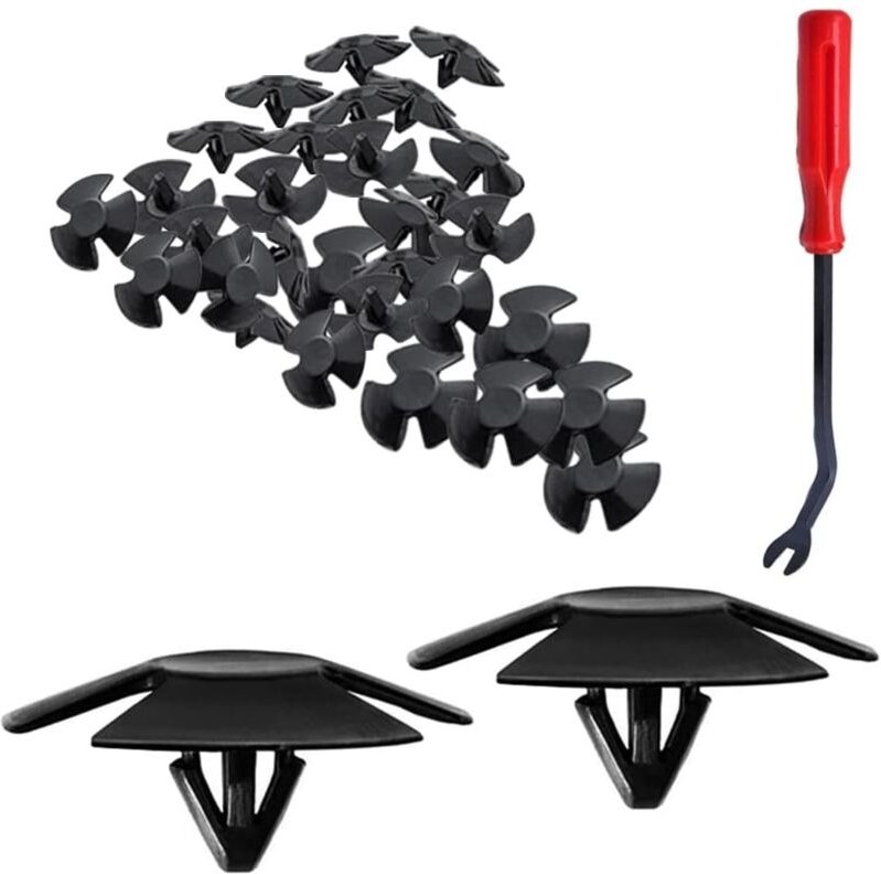 31-teilige Auto-Nietenklammern, Schutznietenbefestigung für Autoverkleidungen, Kunststoffnieten-Schutzbefestigung für Au...