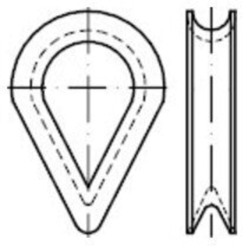 Pösamo din 6899 (ehem.) st galZn b 3,5/RW 4 hp 100 Stk