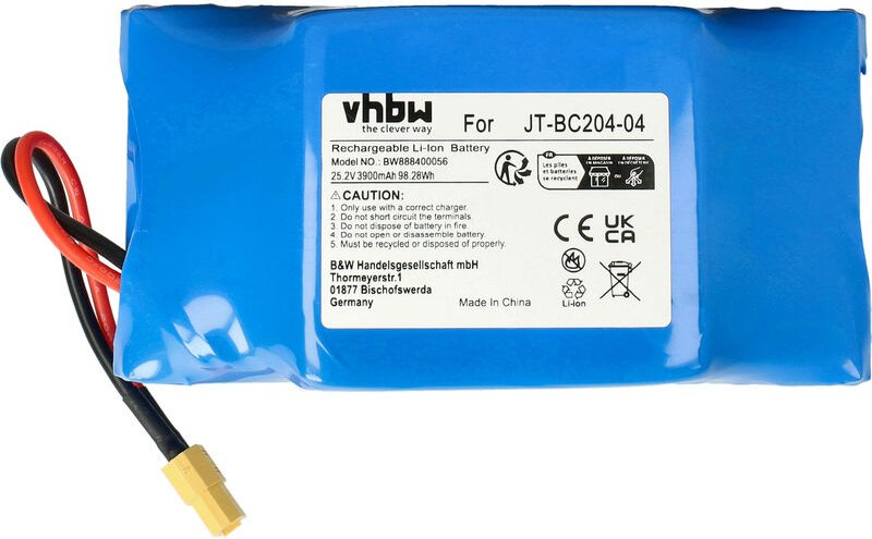 Akku kompatibel mit Jetech Hoverboard (25.2V) Gyropode, Viron, Razor, Caterpillar Hoverboards, Balance-Boards, Segways (...