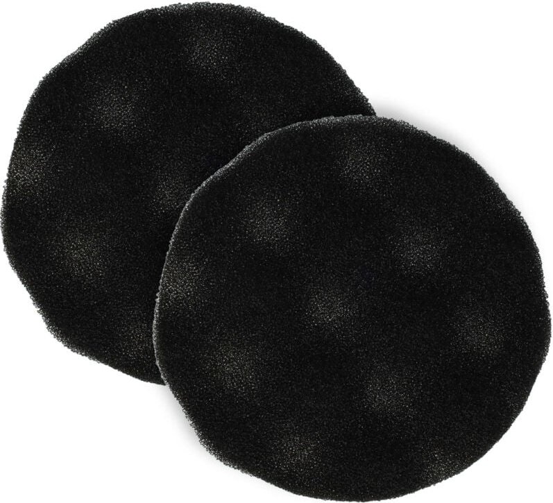 vhbw 2x Staubsaugerfilter Ersatz für Rowenta RS-RT2241 Filter für Staubsauger - Schaumstofffilter Schwarz