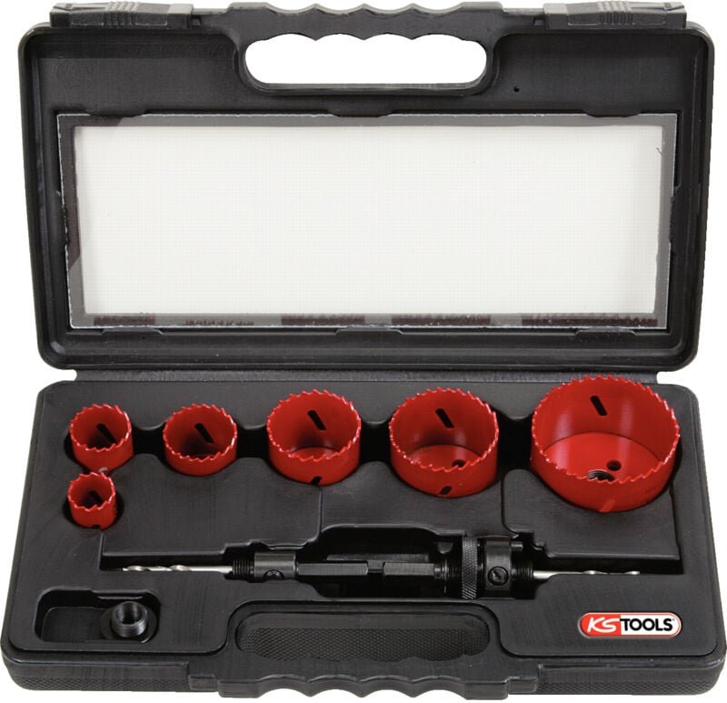 Set aus 6 Kegelsägen, Ø22 bis 68 mm