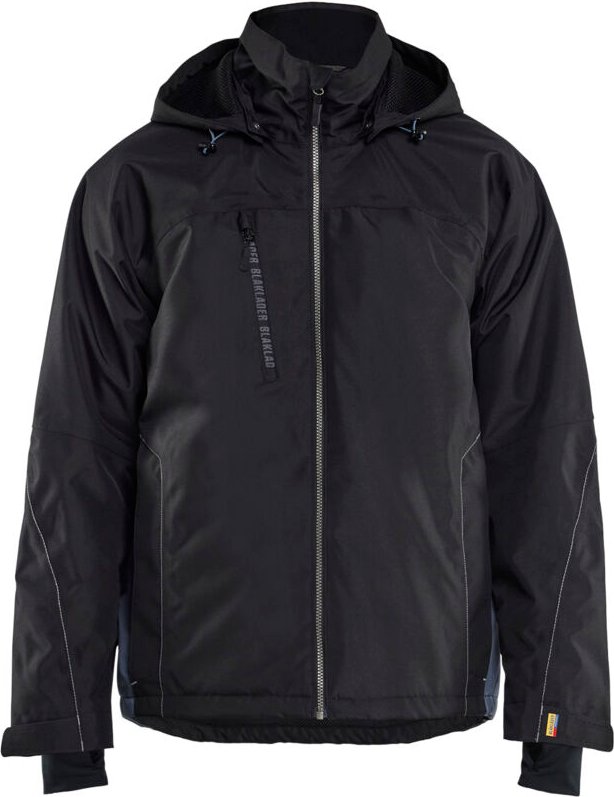 Arbeitsjacke mit technischem Futter 4890 - Schwarz/Grau 4XL