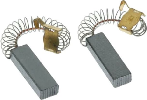 Trade-shop - 2x Kohlebürsten Motorkohlen 6,3 x 10 x 32mm für Chunzhou, Shelandy Haustier-Haartrockner Haustierpflege Mot...