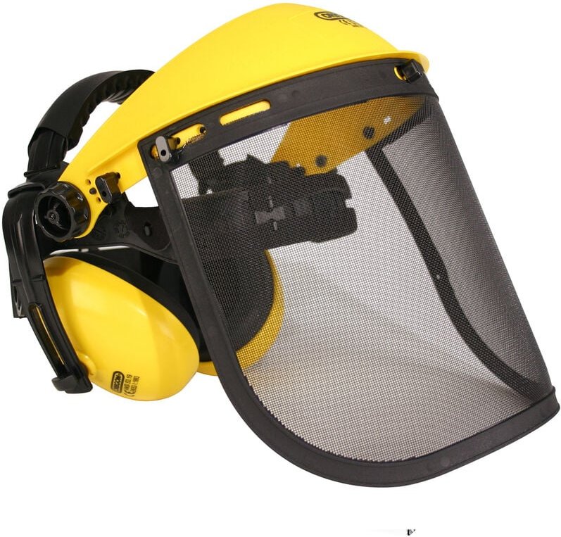 Gesichtsschutz Gehörschutz Maschenvisier en 352 en 1731 Schnellverstellung - Oregon