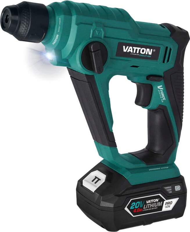 Vatton 20 v SDS-Bohrmaschine 1 Batterie 4,0 Ah