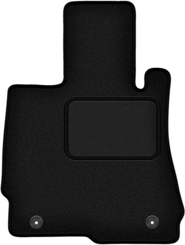 Fahrermatte schwarz für: Mercedes W221 S-Klasse Limousine lang (2005-2013)