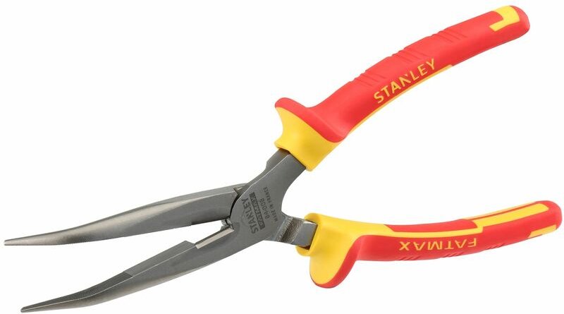 Flachrundzange FatMax vde gebogen, 200mm - Stanley