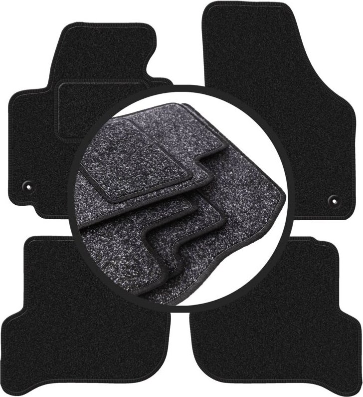 ANTHRA Autofußmatten für: Volkswagen Golf Plus Minivan (2005-2014)
