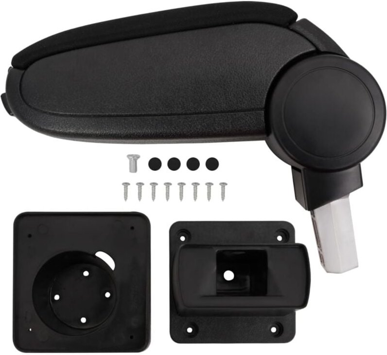 Destockoutils - Auto-Armlehne Schwarz 13x31,5x(29-51) cm abs vidaXL