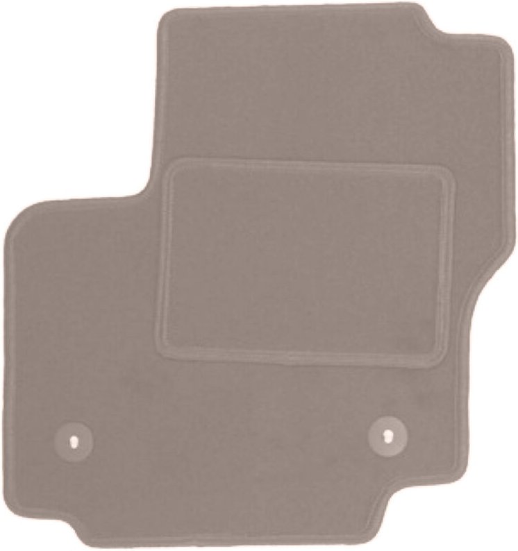 Thumbnail - Beige Fahrermatte für: Ford S-MAX MK1 FL 7-Sitzer (2012-2015)