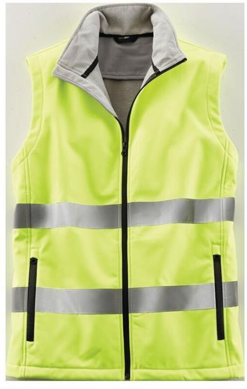 Warnweste Workwear Größe XL gelb EN 20471 Kl. 1