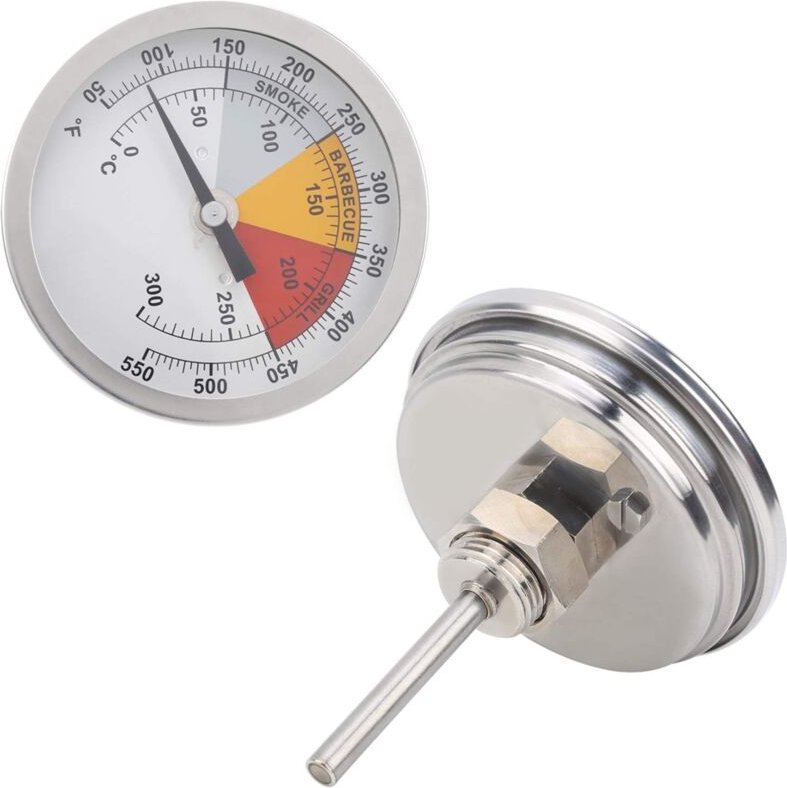 Für Den Familiengrill Raucher 1/2in Thermometer IP55 Hohe Temperatur für Metallurgie -Grillchemikalie