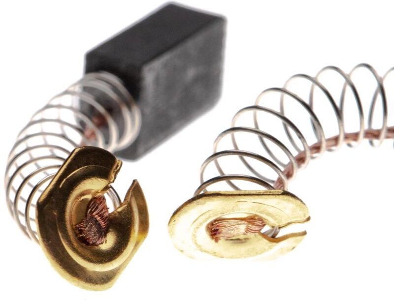 vhbw 2x Kohlebürste 5 x 8 x 12,3 mm kompatibel mit Makita 6905B, 4301BV, 3705, 6301LR, 6300LR, 1902, 3702B, 3700B, 9030,...