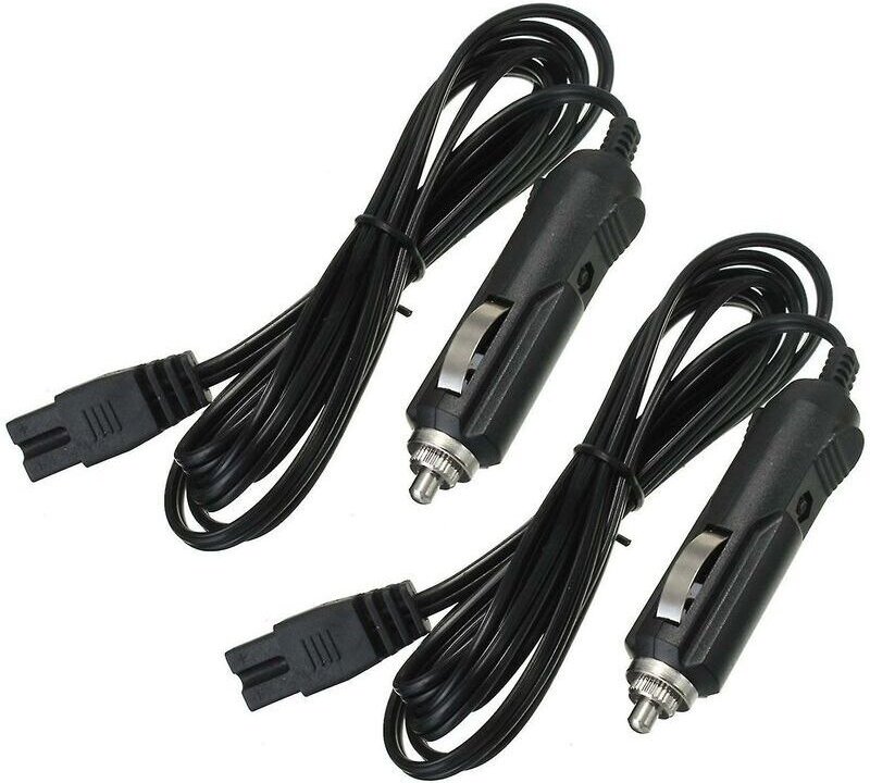 2m 12v Auto Kühler Kühlschrank Zigarettenanzünder 2 Pin Ladekabel thsinde