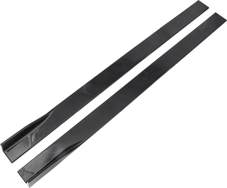 2,2M Schwarz Seitenschweller Erweiterung für vw Golf MK5 MK6 MK7 cc Passat Jetta für bmw F10 F32 F33 F36 E39 E46 E53 E90...