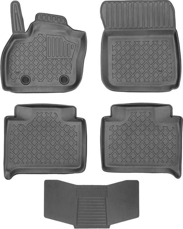 Matten ARISTAR 603481 + ABDECKUNG 251992 - Renault Zoe Hatchback 5D 2012-2019 (vor dem Facelift) STOP. INSTALLIEREN RN T...