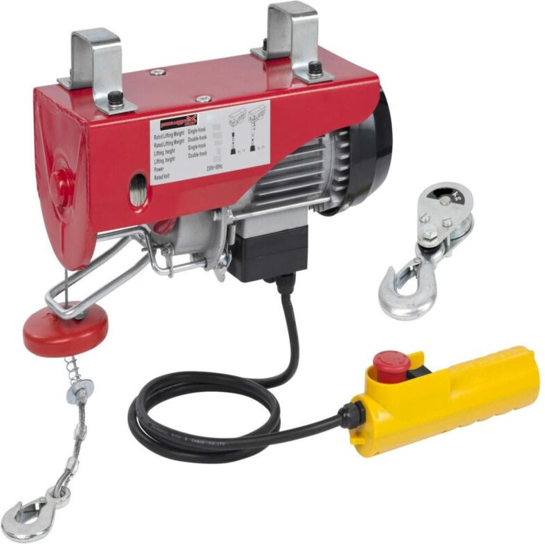 Trade Shop Traesio - Trade Shop - elektrische montacarien paranco sollevatore argano verricello 100/200 kg 12MT -