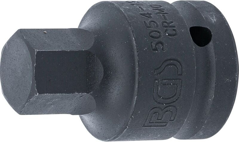 Bgs Technic - Kraft-Bit-Einsatz Länge 55 mm Antrieb Innenvierkant 20 mm (3/4') Innensechskant 19 mm