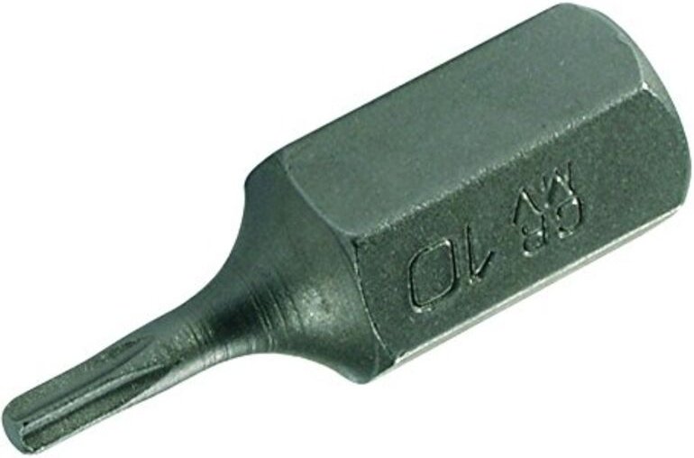 Thumbnail - Bit Länge 30 mm Antrieb Außensechskant 10 mm (3/8') T-Profil (für Torx) T10