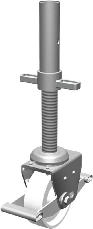 Zarges Lenkrolle mit Spindel Ø150mm