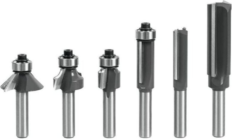 Mafell Fräser Set für Oberfräse LO 55 Fräse LO-FS8 6T 090283