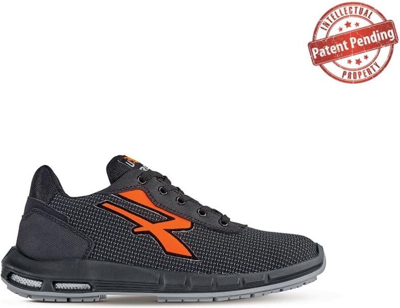 Sicherheitsschuhe niedrige TAURUS PLUS ESD S3 CI SRC - Schwarz/Orange 45