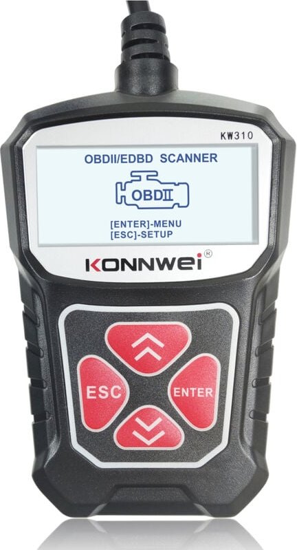 Thumbnail - KONNWEI KW310 V310 V309 MS309 Auto-Fehlerlesekartenscanner, Schwarz