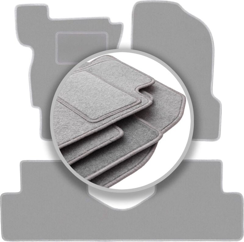 Graue Automatten für: Honda Concerto Liftback (1988-1994)