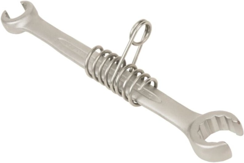 Bahco Offener Ringschlüssel mit Sicherheitsfeder, 12 x 14 mm