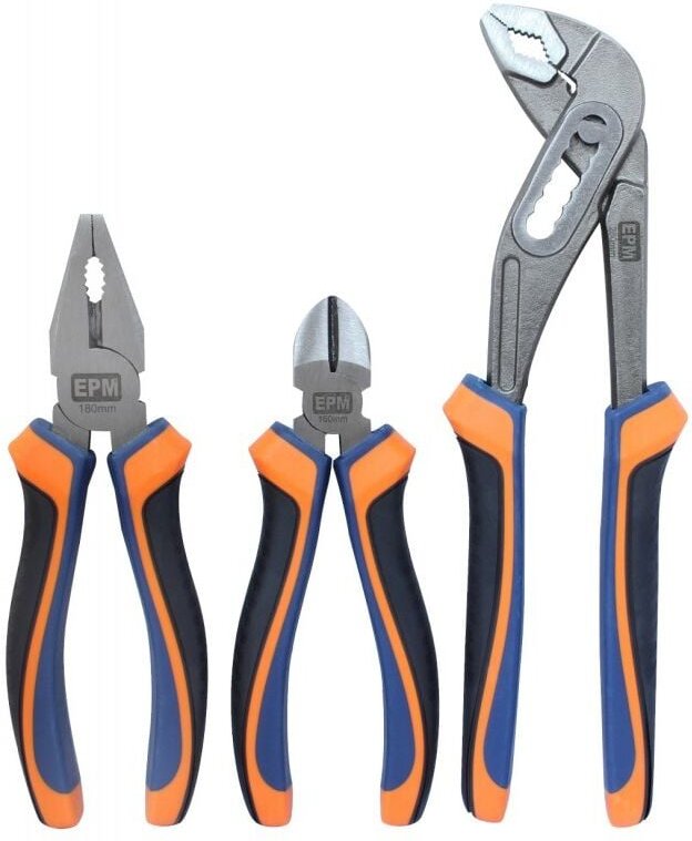 Hb Alligatorzangen-Set 3-Teilig - E-400-0042