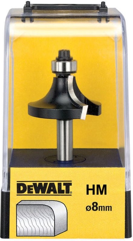 DEWALT Abrundfräser HM Z2 S8 mm D22,7 mm R5 mm DT90013-QZ