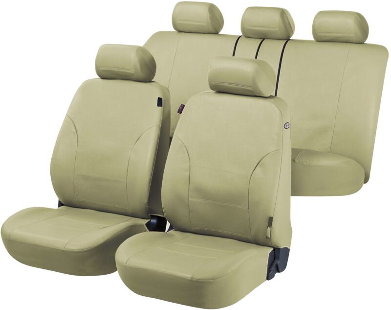 Walser - Autositzbezug Sussex 2VS 2tlg 5NS 1RS 6tlg Coll. Premium - schlammgrün