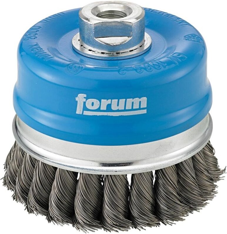 Topfbürste Stahldraht M14 100 x 0,35 mm gezopft - Forum