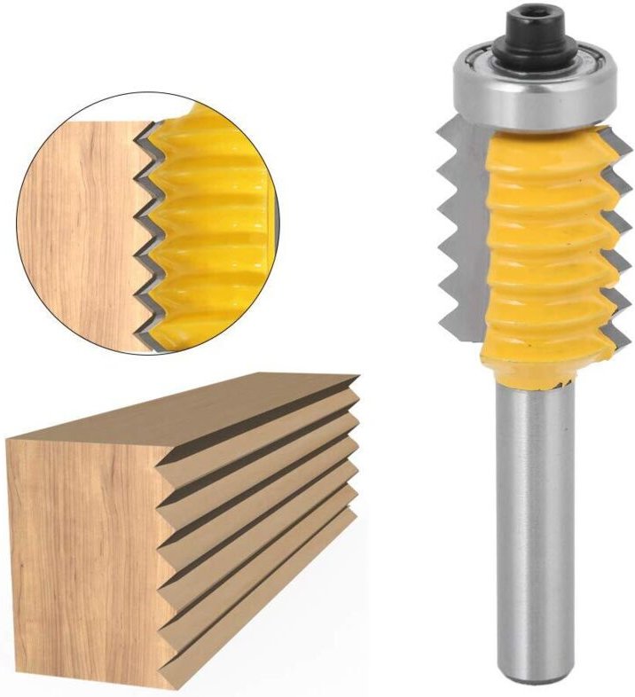 1 Stück Fingergelenk-Fräser-Schaft-Schneidwerkzeug Einzelne Fingerschneider Holzbearbeitungs-Meißel-Schneidausrüstung mi...
