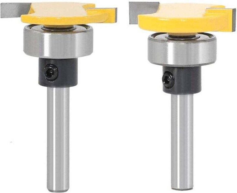 Stücke 6mm Schaft Keks Router Bit Professionelle Holzbearbeitung Cutter Werkzeuge Fräser Set