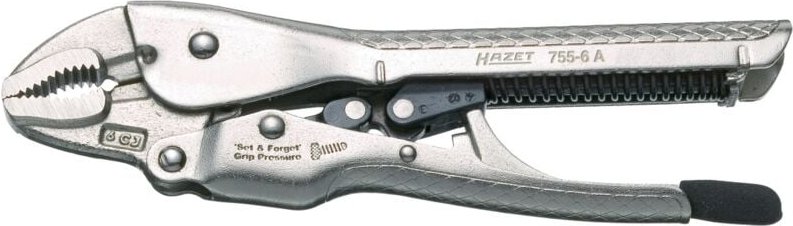 Grip-Zange, selbsteinstellend, 161 mm lang - Hazet
