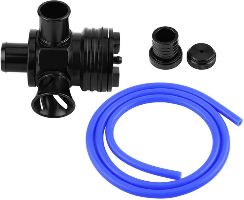Zoternen - Turbo-Abblaseventil, langlebiges, leistungsstarkes schwarzes Auto-BOV-Set, CNC-gefrästes Aluminium, rostfrei,...