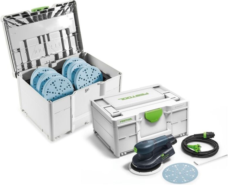 Exzenterschleifer ets ec 150/5 eq-sys GR,incl. Zubehör, Systainer - Festool