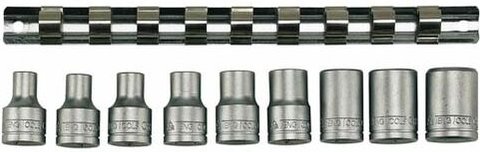 Steckschlüssel-Satz, 1/2 Tengtools M1210 9 Stück 116610104
