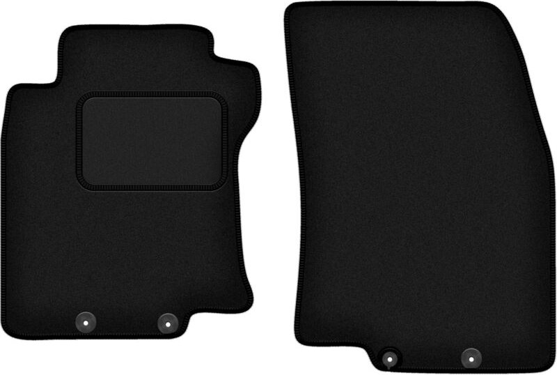 Vordere Matten schwarz für: Nissan X-Trail III T32 FL 7-Sitzer (2017-2021)