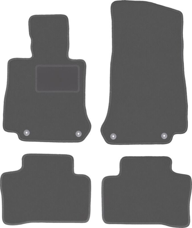 Graphit-Fußmatten für: Mercedes GLC X253 SUV (2015-)