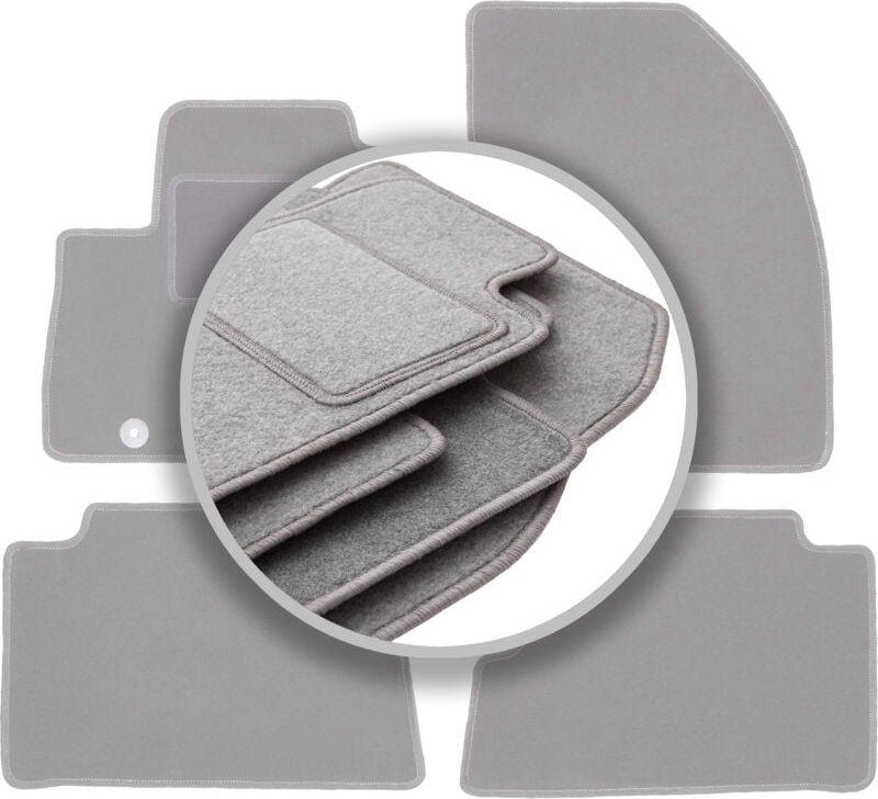 Graue Automatten für: Ford C-MAX MK1 Minivan (2003-2010)