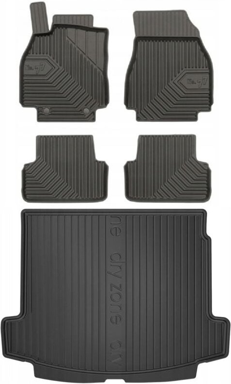 SET 77 Fußmatten und Fußmatten Renault Megane 2 Kombi 2002-2009