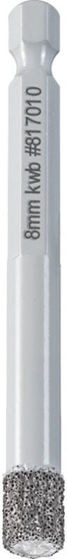 KWB - Diamant-Lochsäge für Trockenschnitt, 1/4' E6.3, ø 8 mm