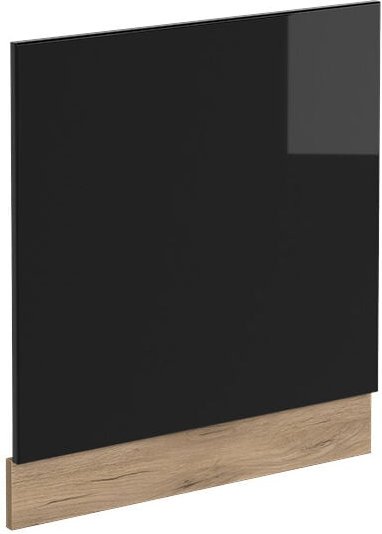 Küchenmöbel R-Line, Schwarz Hochglanz, 60 cm ohne Arbeitsplatte Vicco