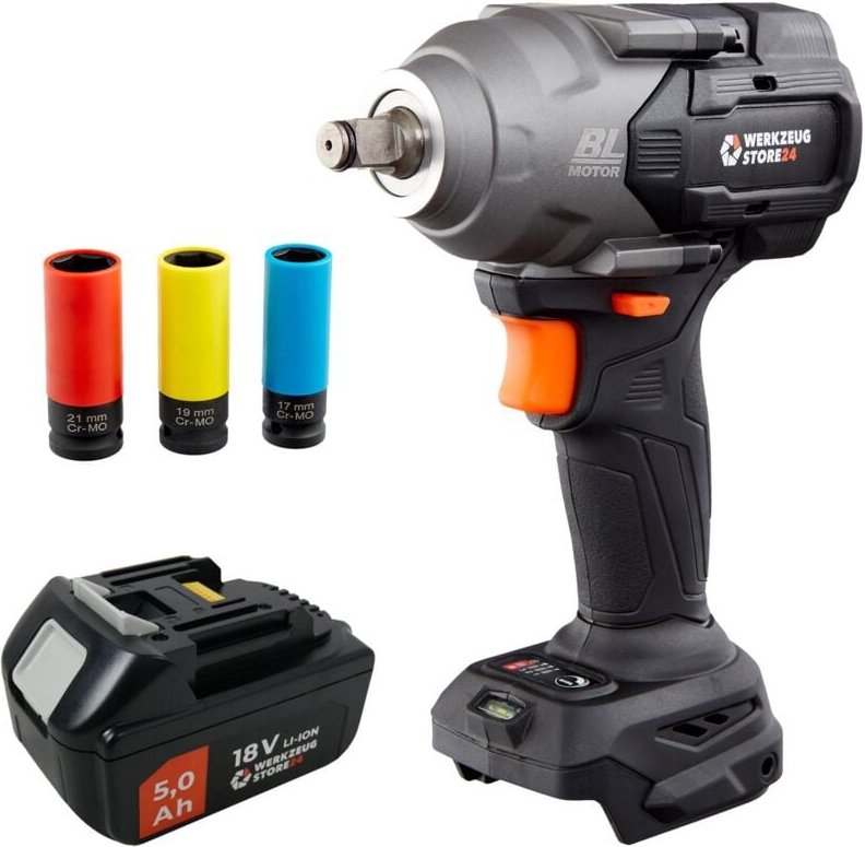 Ws24 - Akku-Drehschlagschrauber wds 18V 1/2" 950 nm / 18 v 5,0 Ah Akku (ohne Ladegerät)